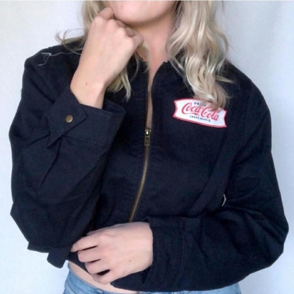 Womens vintage cropped jacket